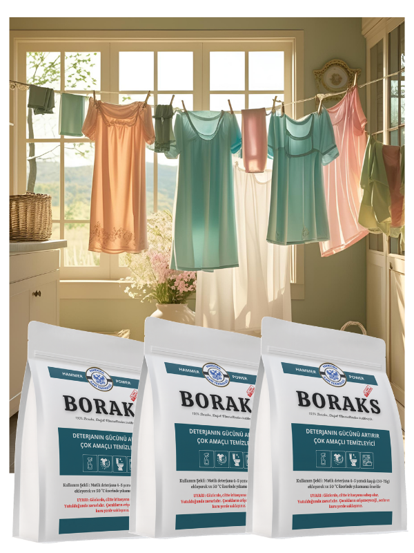 Hammer Power Boraks Doğal Deterjan 1500 g