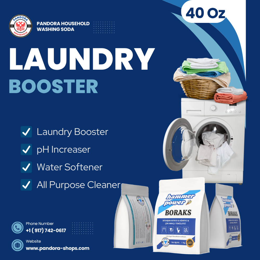 Hammer Power Boraks Doğal Deterjan 1500 g