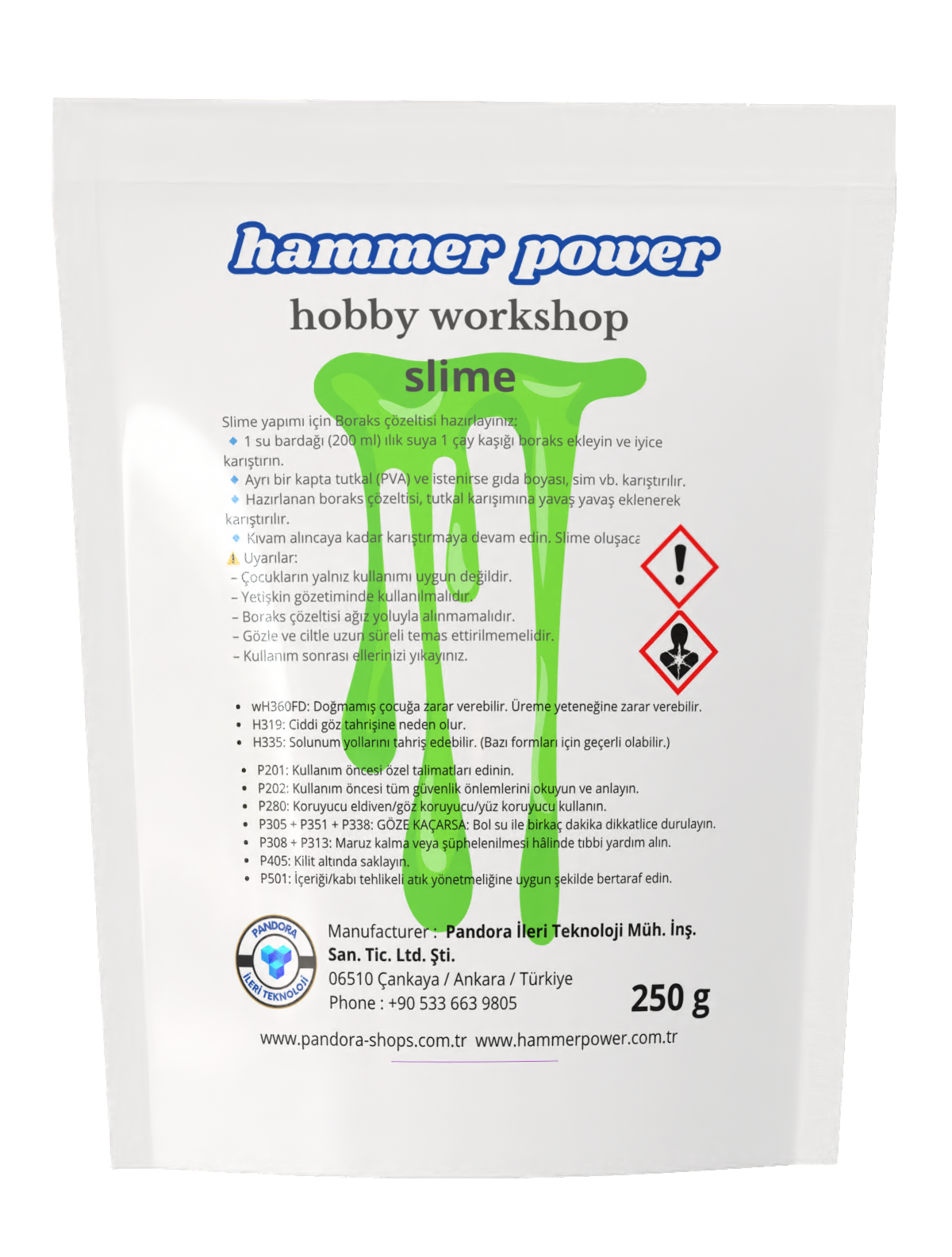 Slime için Boraks 250g