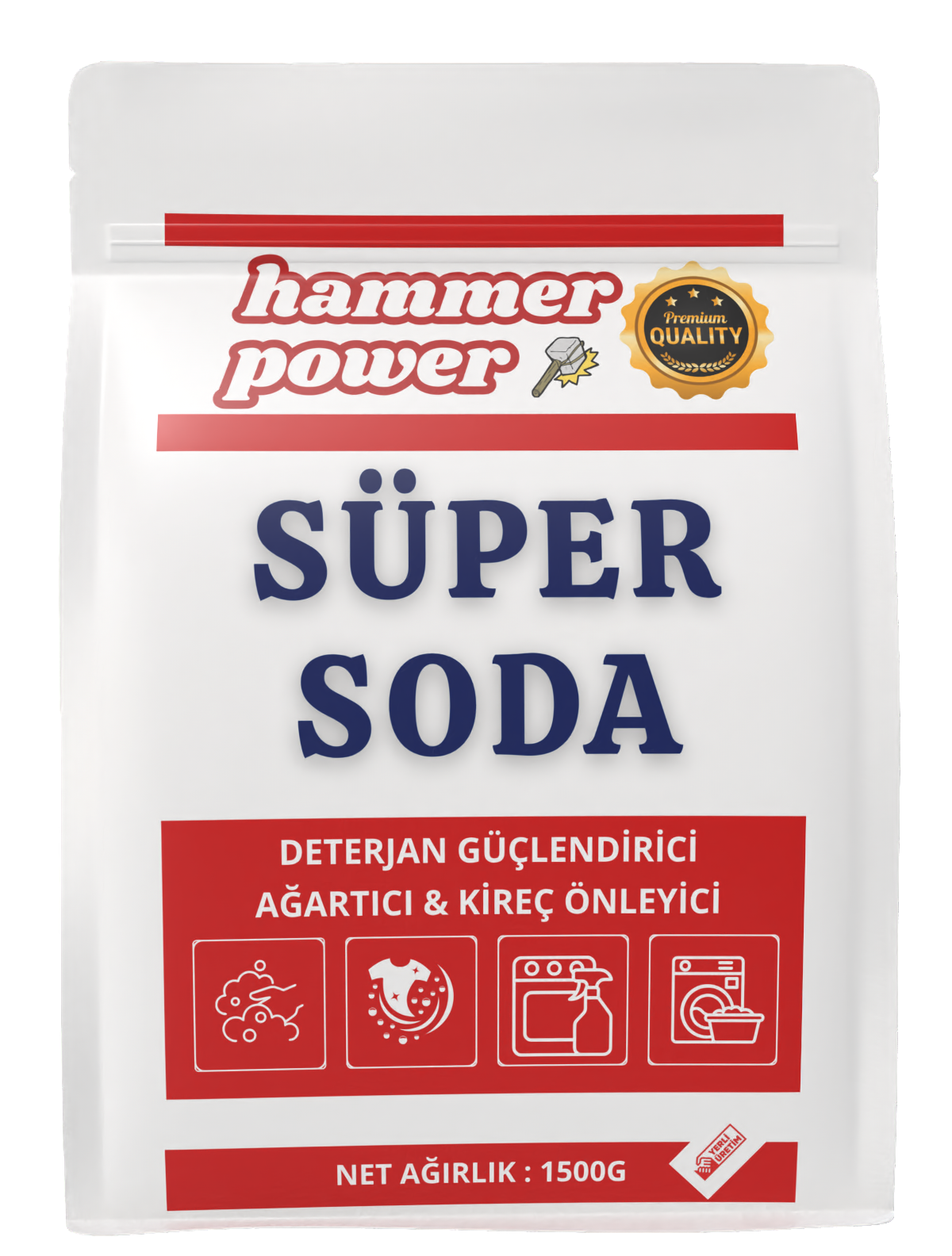 Hammer Power Çamaşır Sodası 2000 g