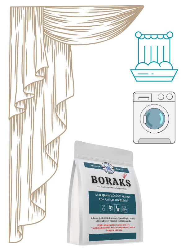 Hammer Power Boraks Doğal Deterjan 1000g