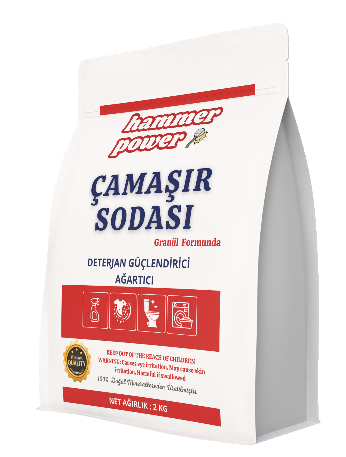 Hammer Power Çamaşır Sodası 2000 g