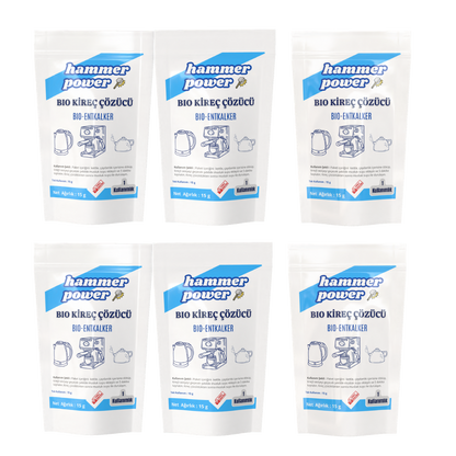 Hammer Power Bio Kireç Çözücü Toz 15g x 6Ad.