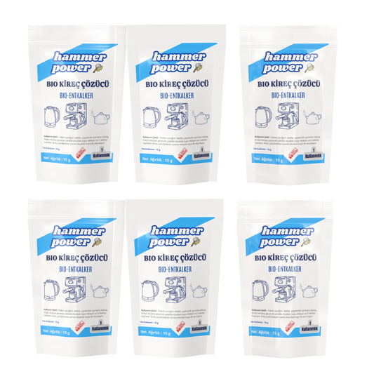 Hammer Power Bio Kireç Çözücü Toz 15g x 6Ad.