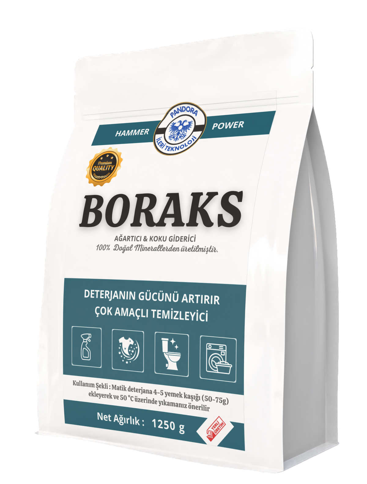 Hammer Power Boraks Doğal Deterjan 1000 g