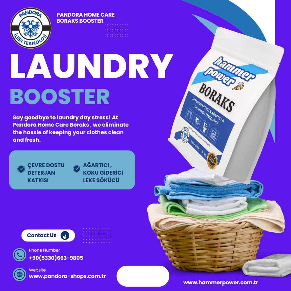 Hammer Power Boraks Doğal Deterjan 1500 g