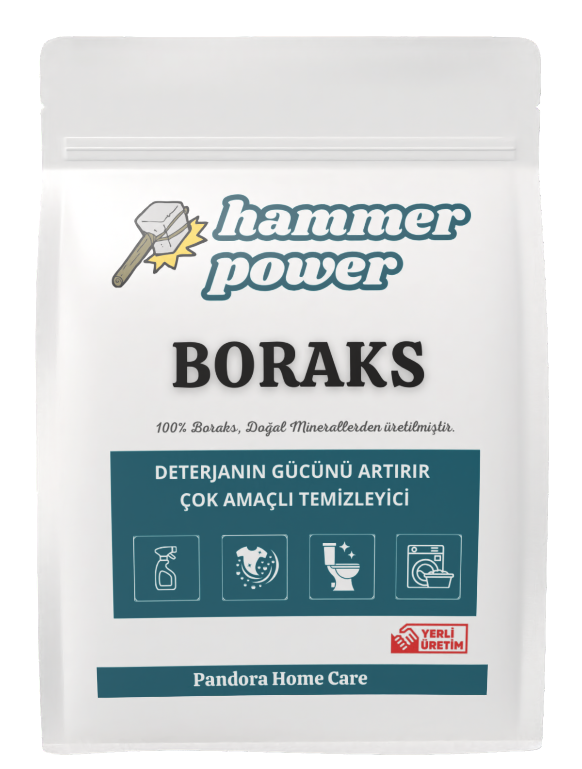 Hammer Power Boraks Doğal Deterjan 1000g