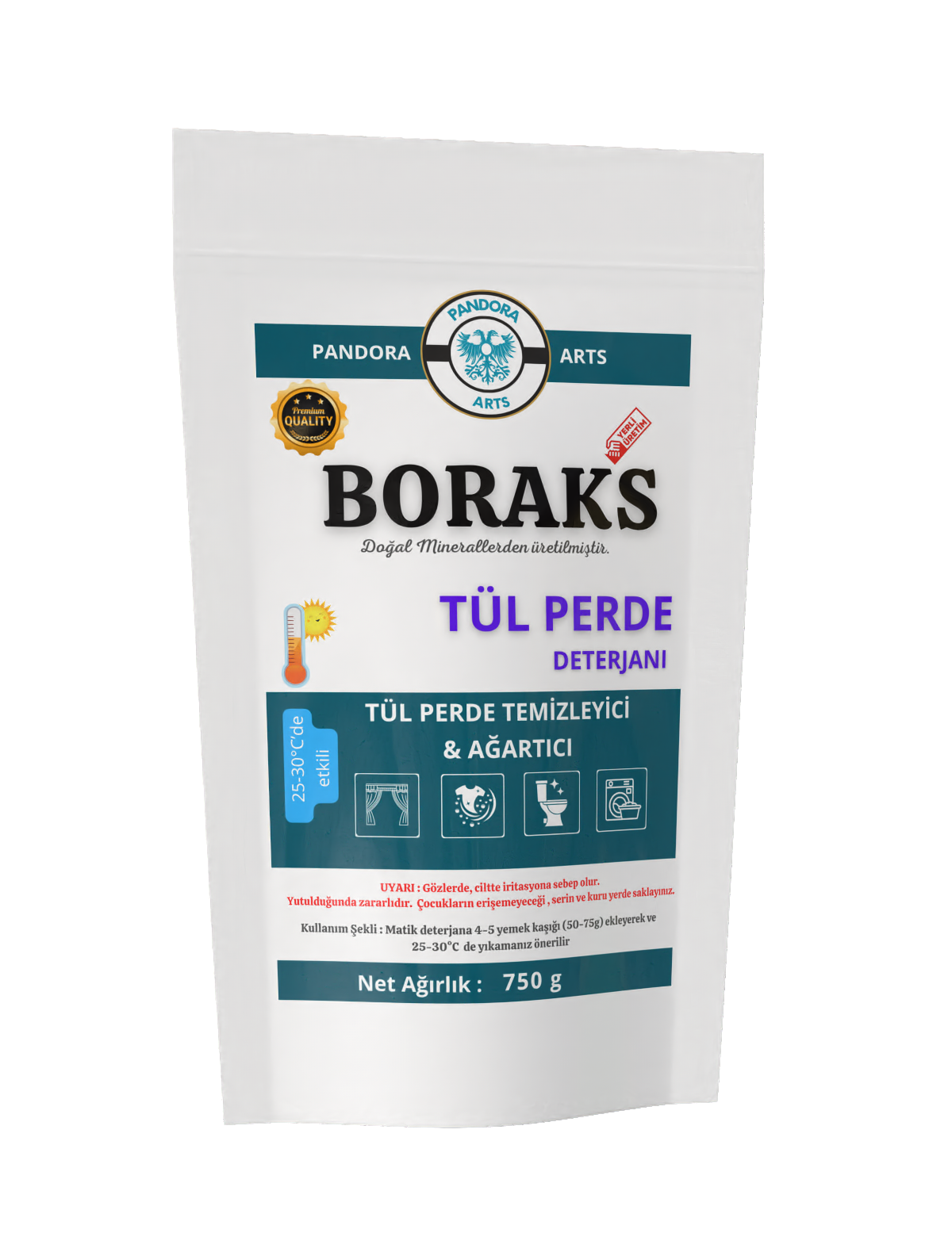 Pandora HouseHold Boraks Katkılı Deterjan