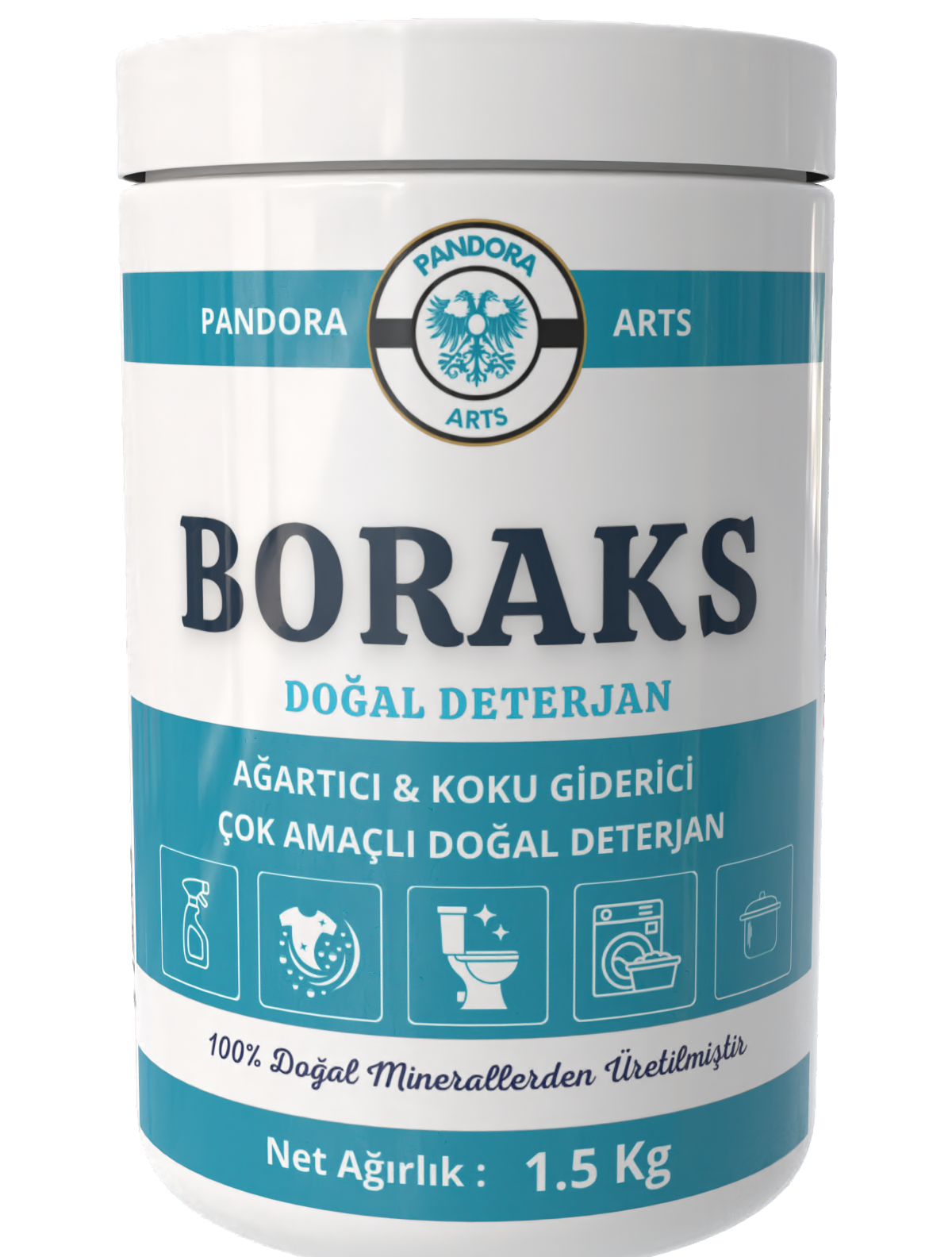 Pandora HouseHold Boraks Katkılı Deterjan