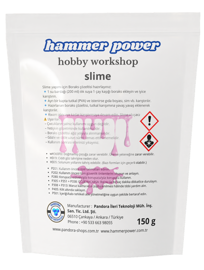 Slime için Boraks 150g