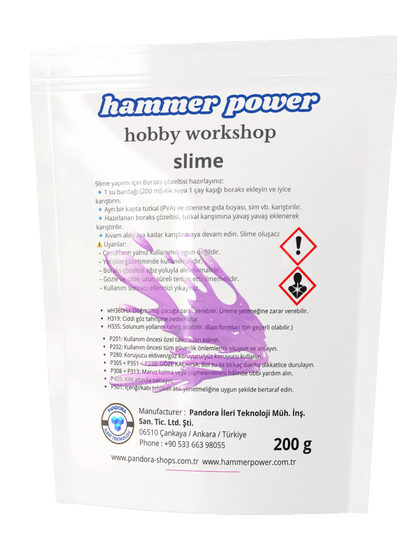 Slime için Boraks 200g